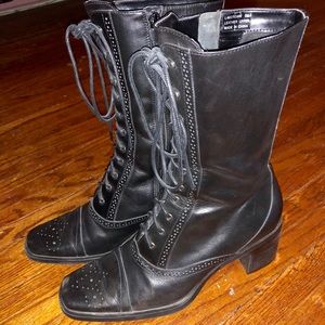 Franco Sarto Leather Midtown Boots